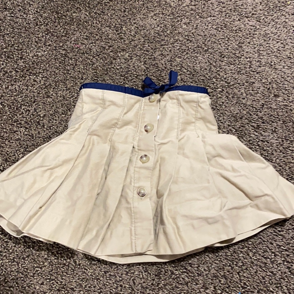 Ralph Lauren little girls beige skirt